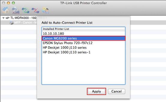 tp link usb printer controller windows 10